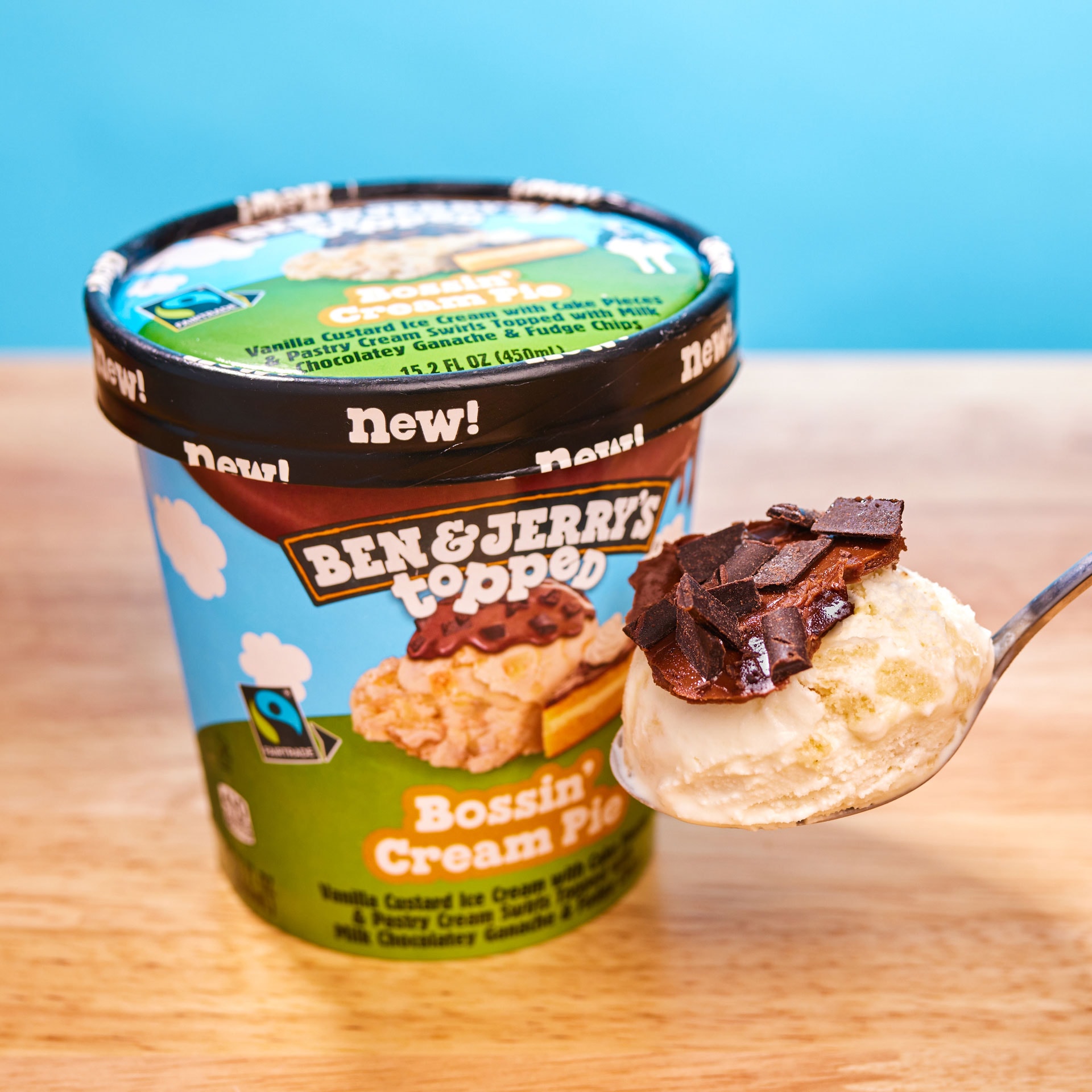 Bossin' Cream Pie™ Topped | Ben & Jerry's